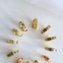 Birthstone Gem Ring Stacker Necklace, thumbnail 5 of 7