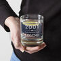 Personalised Engraved Year Of The Legend Mens Whiskey Glass, thumbnail 2 of 5