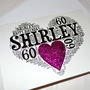 Personalised 60th Birthday Sparkle Card, thumbnail 11 of 12