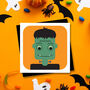 Halloween Invitation Cards With Glow In The Dark Eyes, thumbnail 1 of 9