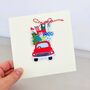 Christmas Card ~ Father Christmas 3D, thumbnail 4 of 4