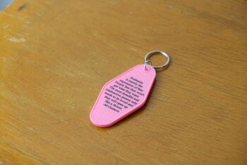 Hoy Nostalgia Motel Keyring The Grand Budapest Hotel, 7 of 9