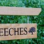 Engraved Oak Hanging Sign With Post, thumbnail 2 of 4
