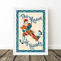 The Knave Of Hearts Vintage Nursery Print, thumbnail 6 of 9