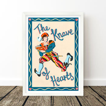 The Knave Of Hearts Vintage Nursery Print, 6 of 9