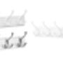 Wall Mounted Coat Rack With Triple Hooks Design, thumbnail 10 of 10