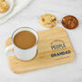 Grandad's Wooden Tea/Beer And Biscuit Father's Day Gift, thumbnail 1 of 6