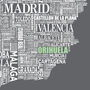 Personalised Spain Map, thumbnail 3 of 4