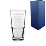Personalised Engraved Highball Glass, thumbnail 2 of 5
