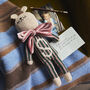 Personalised Initial Handmade Bunny, thumbnail 1 of 10