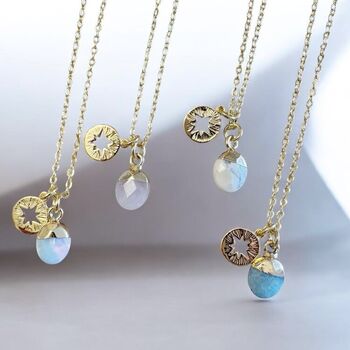 Opalite Astrid 18ct Necklace, 2 of 2