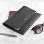 Personalised Luxury Leather Travel Organiser, thumbnail 2 of 12