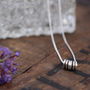 Monroe Silver Sienna Necklace, thumbnail 2 of 4