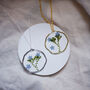 Forget Me Not Garden Silver Or Gold Statement Necklace, thumbnail 5 of 11