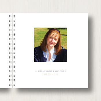 Personalised Sister's Memories Book Or Album, 2 of 8