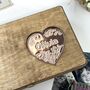 Personalised Heart Name Wooden Memory Box, thumbnail 3 of 12