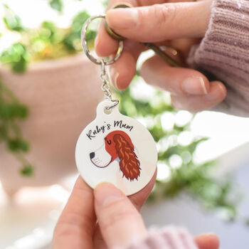 Personalised Dog Keyring Mother's Day Gift, 12 of 12