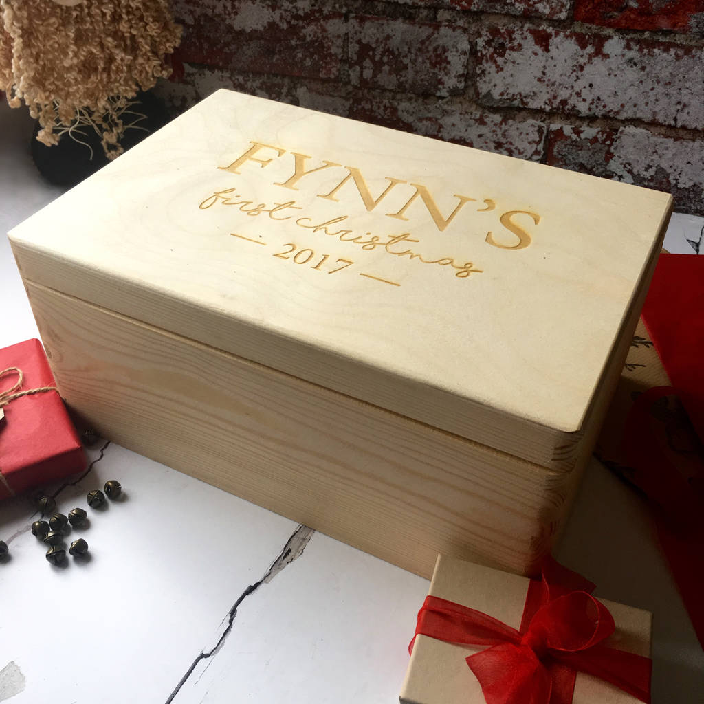 Personalised First Christmas Eve Box, 1 of 3
