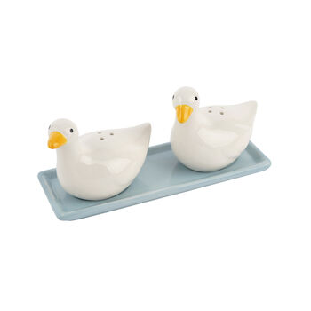 Bramble Farm Duck Salt And Pepper Shakers In Gift Box | Farm Yard Animals | Country Kitchen Decor | Tableware | Cruet Set, 2 of 6