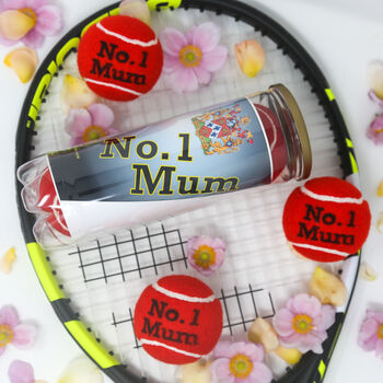 Mum Special Message Tennis Balls, 2 of 11