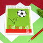 Personalised Football Team Birthday Card, thumbnail 9 of 11