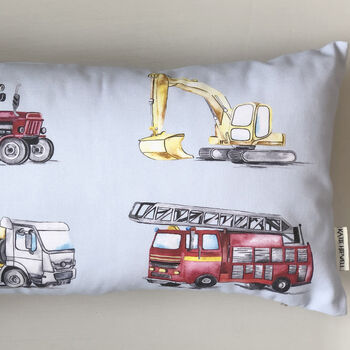 Vehicles Children's Scatter Cushion, 2 of 4