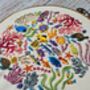 Ocean Wonders, Hand Embroidery Kit, thumbnail 6 of 12