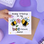 My Bee Rilliant Auntie Birthday Card, thumbnail 2 of 2