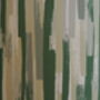 Abstract Green Lines Handmade Lampshade, thumbnail 9 of 9