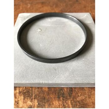 Wdts 925 Oxidised Silver Bangle, 2 of 4
