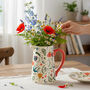 Spring Time Swallow Flower Vase Jug Gift For Mum, thumbnail 3 of 6