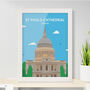 St Paul's Cathedral London Framed Print, thumbnail 2 of 6