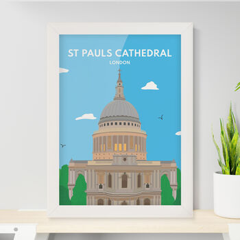 St Paul's Cathedral London Framed Print, 2 of 6