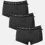 Three Pack Hipster Briefs Kohl Black, thumbnail 1 of 2