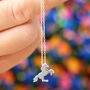 Sterling Silver Horse Necklace, thumbnail 1 of 3