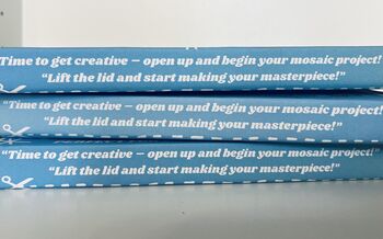 Children's Mosaic Craft Kit Including Two Mosaics, 7 of 7