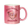 Personalised Stay Merry Santa Pink Mug, thumbnail 4 of 4