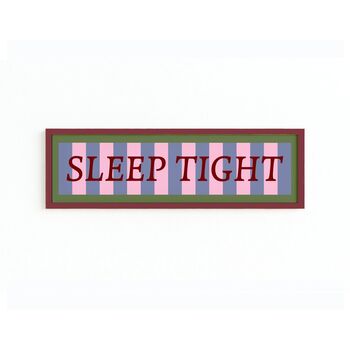 Sleep Tight Panoramic Framed Print, 2 of 12