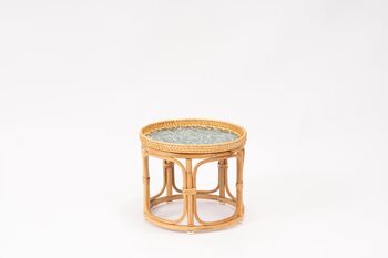 Small Carbis Rattan Eco Friendly Side Table, 2 of 3