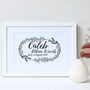 Personalised New Baby Vintage Framed Print, thumbnail 3 of 7