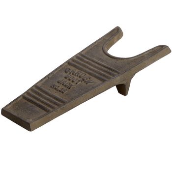 Cast Iron Welly Boot Jack And Scraper Sturdy Metal Puller Garden Accessory, 10 of 10