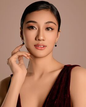 Aurora Rhombus Obsidian Earrings, 10 of 11