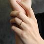 18ct Rose Gold Twist Wedding Ring, thumbnail 2 of 4