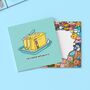 Cute Butter Love Card | Friendship Greeting Card, thumbnail 2 of 4