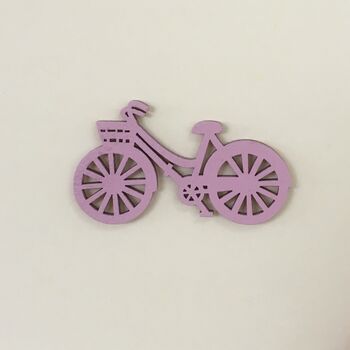 Handmade Pink Bicycle Card, 2 of 2