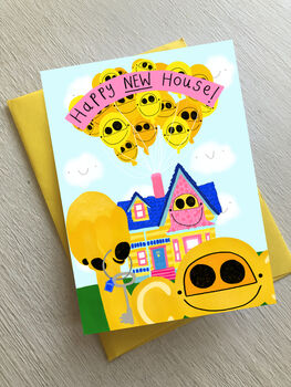 'Happy New House' Greetings Card, 2 of 3