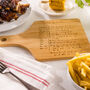 Personalised Handwriting Recipe Chopping Board For Him, thumbnail 3 of 9