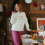 Mulled Wine And Tinsel Time Christmas Jumper, thumbnail 2 of 7