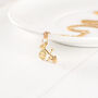 Gold Plated Bicycle Charm Necklace, thumbnail 2 of 7