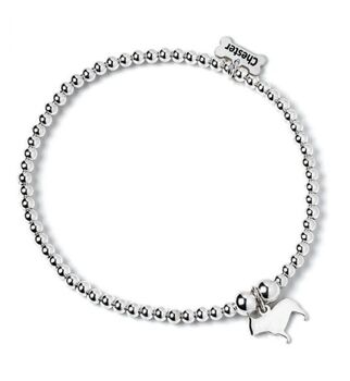 Personalised French Bulldog Sterling Silver Bracelet, 2 of 7